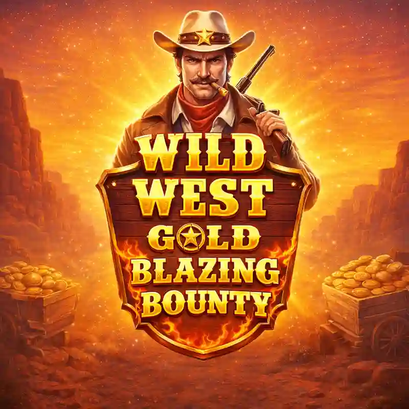 Wild West Gold Blazing Bounty Slot Game Interface